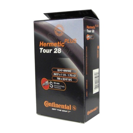camara de aire para bicicleta 28x1 1/4-1.75' tour 42mm