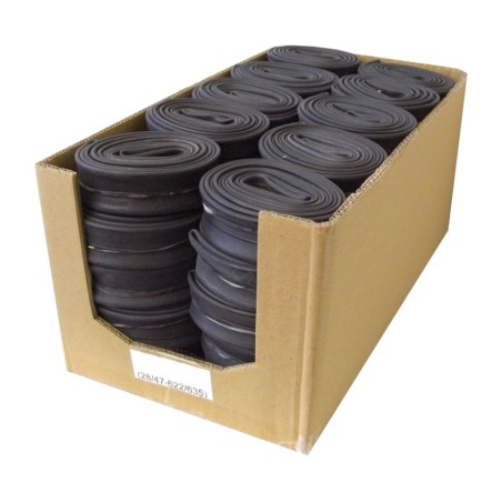 camara de aire para bicicleta a granel 28x3/4-1 1/8 40mm (50u)