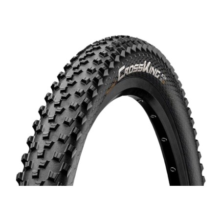 capa de pneu continental cross-king 29x2.20 skin rigid black - ideal para mtb