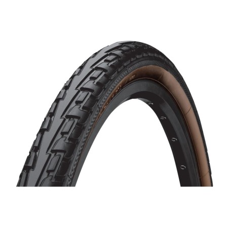 copertone pneumatico ride tour 700x47c rigida negro/marron 47-622