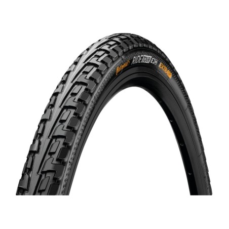 copertone pneumatico ride tour 700x42c rigida negro con reflectante 42-622