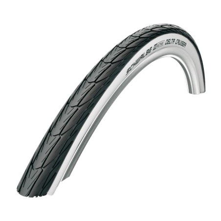 opona delta cruiser 24x1 3/8 junior k-guard hs392 rigida negro/blanco 37-540