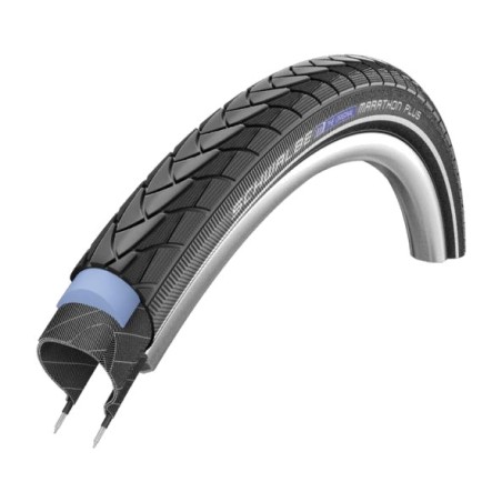 gumiabroncs marathon plus 28x1.00 hs440 e-bike smart-guard twinskin rigida negro refl. 25-622