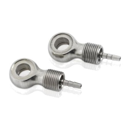 kit de 2 banjos acero inoxidable para frenos de disco formula bp-x10