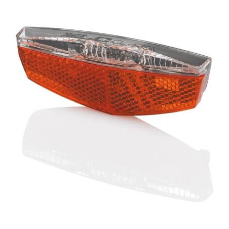 luz traseira da bicicleta dynamo com reflexo 2 leds