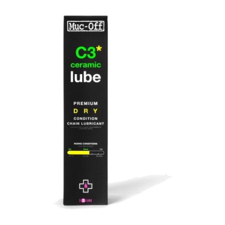 oli lubricant per a cadena de bicicleta per a clima sec c3 bio ceramic lube premium dry