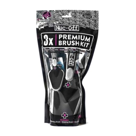 set of 3 gentle deep wash brushes and claw brush with hook cassette
