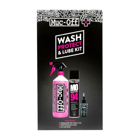 protective cleaner and lubricant kit for wet weather