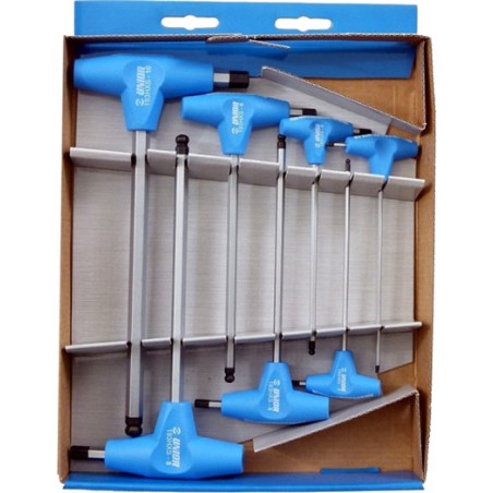 7-piece ball end long allen key kit 1.5 mm-10 mm