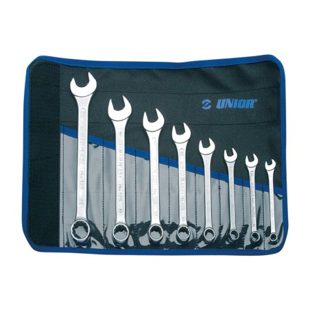 kit llaves combinadas corta acodada 8 piezas con bolsa 14 mm