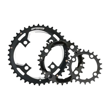 corona bici intermedia  mtb wb317 104 mm 10v