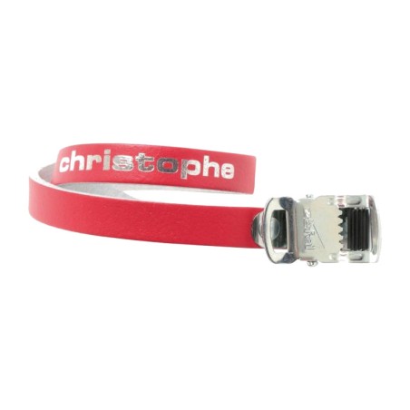set de curele de piele pentru pedale christophe 516 370 mm