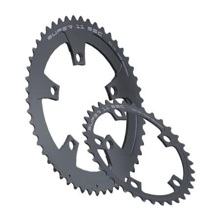 corona per bici da esterno a 5 bracci super11 ssc shimano 11v 110 bcd