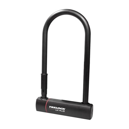 u-shaped anti-theft padlock with bracket u4 plus zb 401 230 - 102 mm ø 14 mm