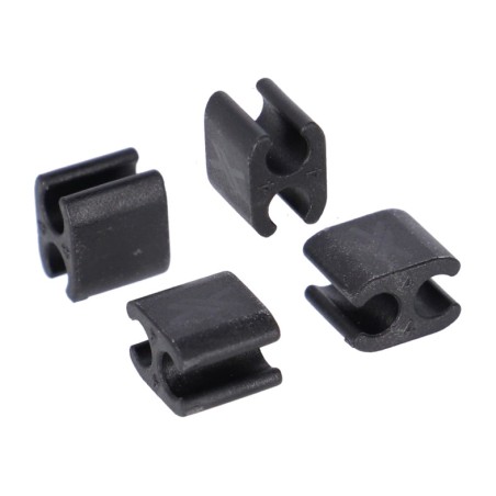 grampos para cabo e bainha de 4 mm  br-x120 4 mm (30u)