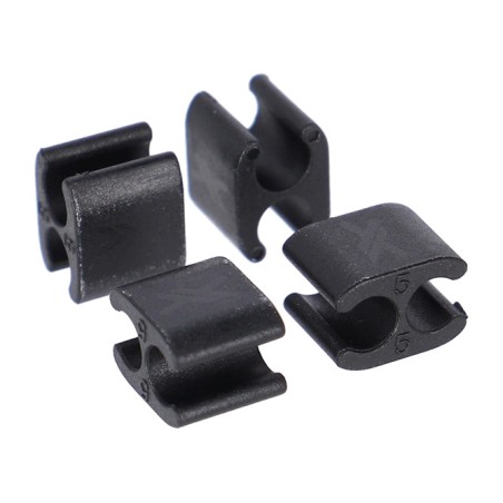 clips para cable funda 5 mm  br-x122 5 mm (30u)