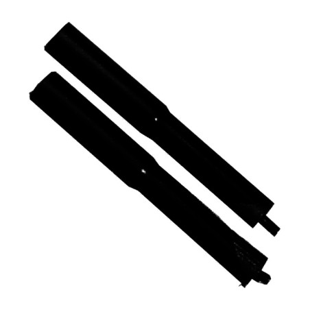 prolunga stelo in acciaio 25.4 mm 1 1/8 10 cm