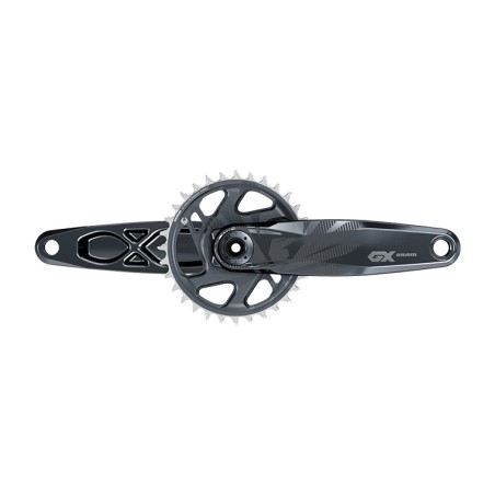 guarnitura e corona in alluminio senza coppe gx eagle x-sync2 dub direct mount 170 mm 12v