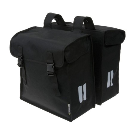 alforjas traseras para bici impermeables con reflectante y cierre de click mara xxl 47 l (36x16x45)