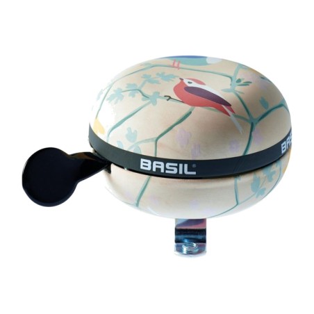 sino de bicicleta com estampa de pássaro  ding-dong wanderlust 80 mm