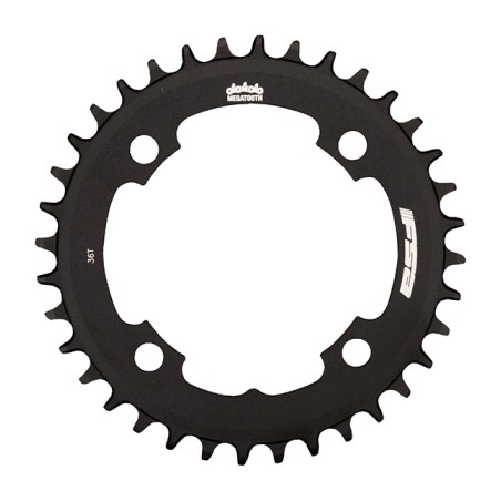 plat 4 braços  e-bike megatooth 104 bcd 1x11v 36 teeth