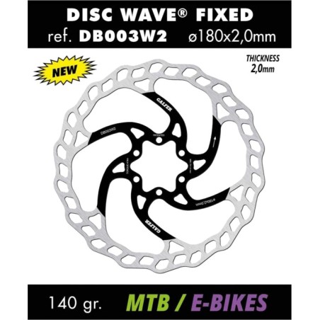 cykelbremseskive mtb/e-bike 2.00 mm