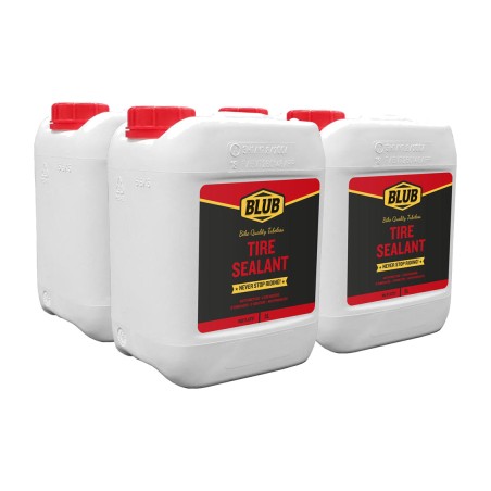 bouteille de mastic anti-crevaison pour roues (4u) 5l
