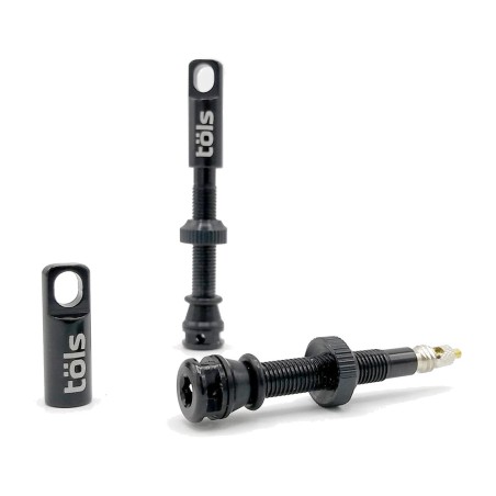 univerzální hliníkový ventil + nástroj pro středový ventil tubeless presta 44 mm