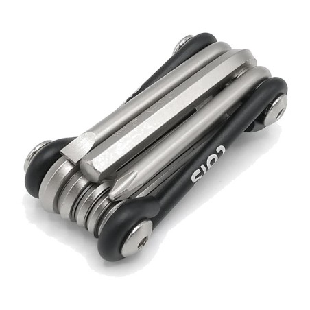 outils multifonctions pour les réglages ou la réparation de vélos lexia 8