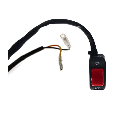 ljusknappspanel on/off