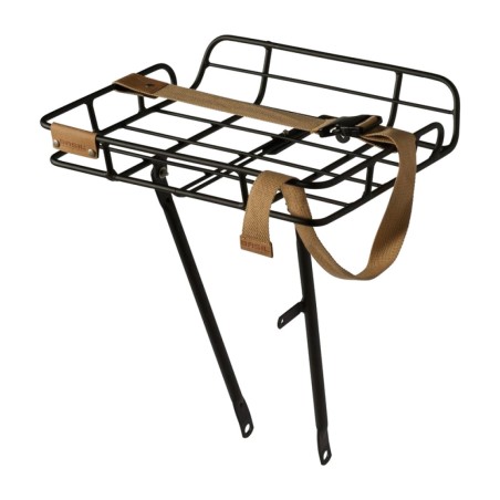 aluminum front rack with fixation to the axle sheath 12/13 mm portland 26/28" 10 kg