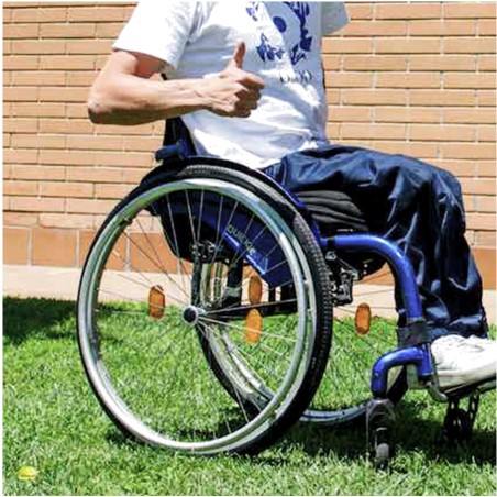 rueda para silla de ruedas deporte 24 * 1 3/8 (35-540) regular