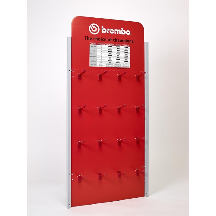 BREMBO Vægdisplay til bremseklodser 980081
