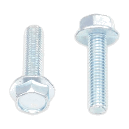 cargols amb cap hexagonal de brida 10mm m6 x 1.00 x 25mm