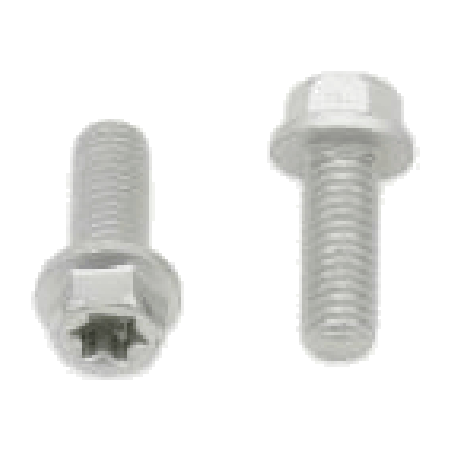 μακριές βίδες με εξάγωνη κεφαλή tor m6 x 1.00 x 16mm