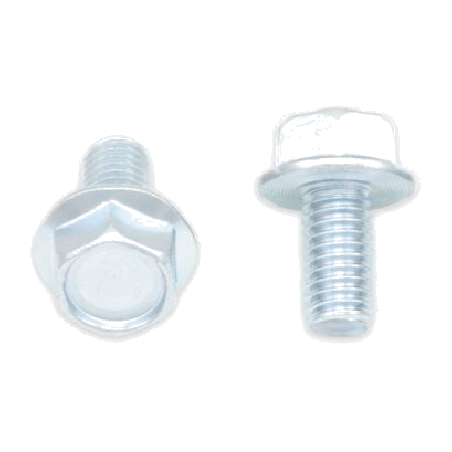 śruby z łbem sześciokątnym z kołnierzem 10mm m6 x 1.00 x 12mm