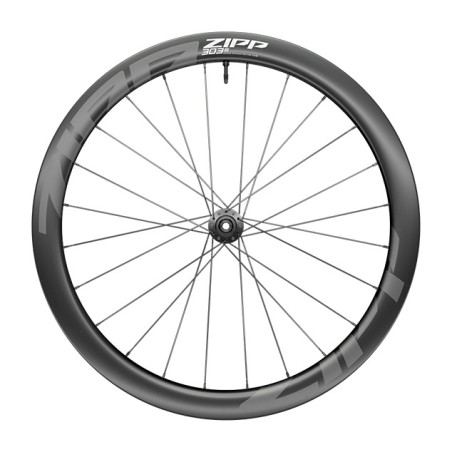 rueda completa delantera de carbono tubeless 303 centerlock disk 12x100 mm