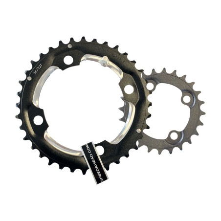 4-ramenný prevodník wb263a mtb pro 104 bcd 36 t 12 mm 2x10v