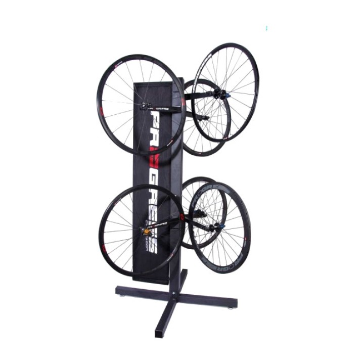PROGRESS Aluminum display with banner 6 wheels PGRUEXP01