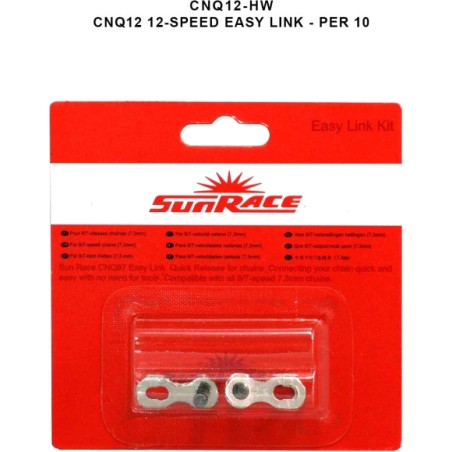 set van 2 kettingschakels cnq12 (10u) 12v