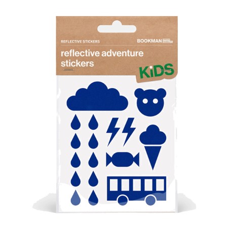 kit reflecterende stickers voor fiets adventure