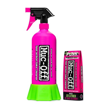 bicycle cleaner kit + refillable bottle punk powder + "for life"