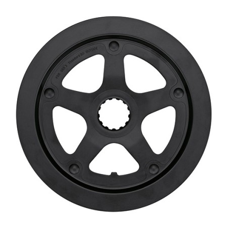 stahlplatte mit plattenabdeckung  e-bike bosch direct mount 38d