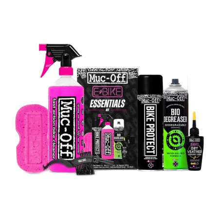 kit neteja/protecció/lubricant per a e-bike essentials