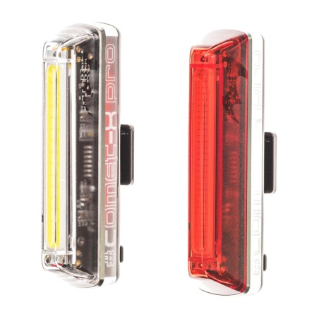 sats fram- och bakljus  comet-x pro usb