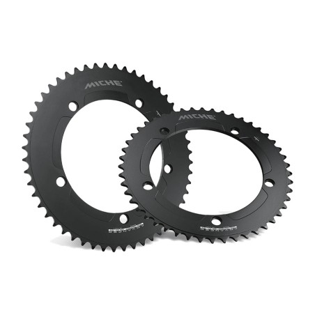 sada kľúk a oceľový prevodník  pista advanced 144 bcd 175 mm