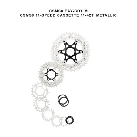 cassetta pignone csms8 11v