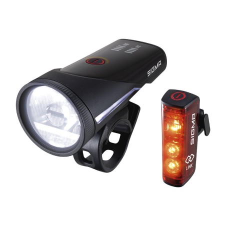 front and rear light kit aura 100 blaze link led usb
