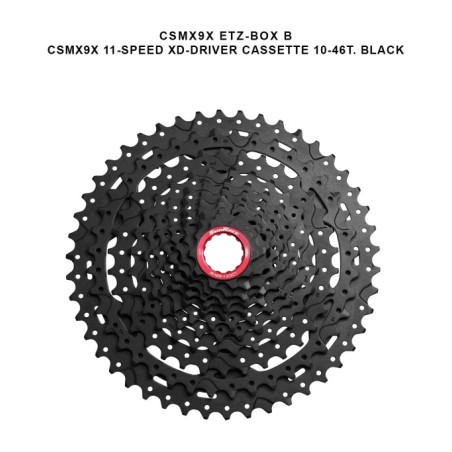 cassette de pinyons csmx9x 11v xd-driver