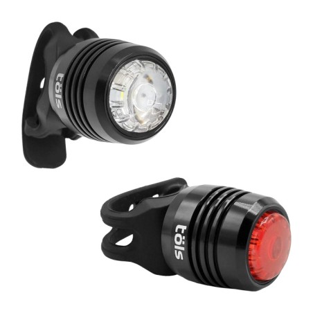 cykelbelysningsset micro usb 10/ 5 lumens